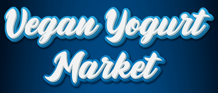 Veganer Joghurtmarkt